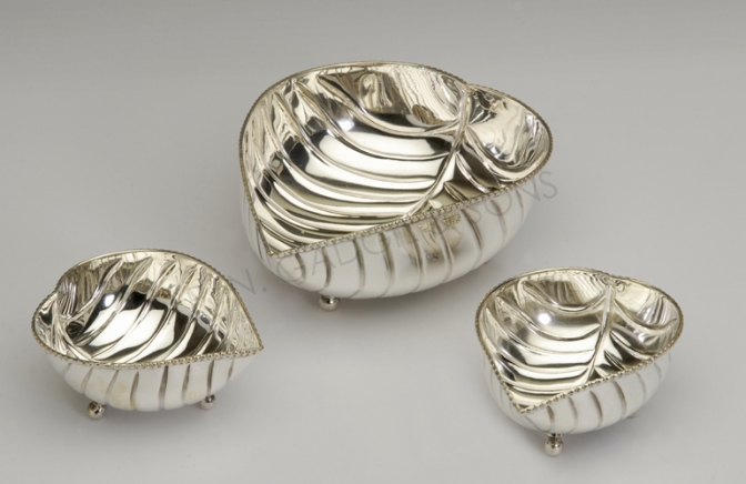 German Silver Plated brass Bowls Set, For Home at Rs 150/set in Jaipur |  ID: 2852921483297