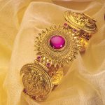 Bajirao Mastani Collection - Gold Baju Band with precious stones