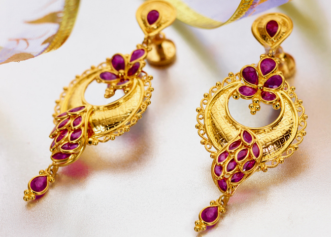 Buy Nakash Jhumki Online | Sri Jain Jewellery - JewelFlix