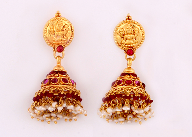 Talisman Gold Sprinkle Earrings | Pomegranate London Earrings